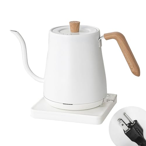 Hervidor eléctrico cuello de ganso Gavigain blanco miniatura 2