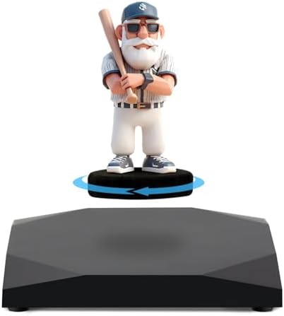 Magnetic Levitating Display Stand Small, 250-Gram/9-Ounce Load Ca...