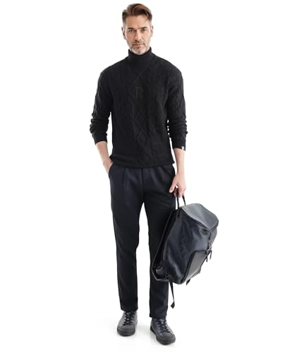 Image of Rare Rabbit Regular fit Textured Sweater