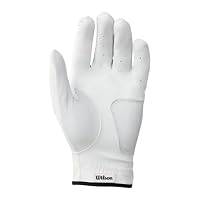 Wilson Grip Plus Golfhandschuh für Herren, Linke Hand, Weiß/Schwarz, Größe S – Ansicht 3