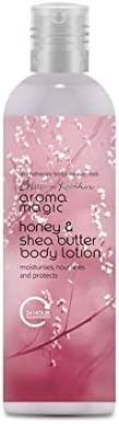 Aroma Magic Honey & Shea Butter Body Lotion with SPF 25 | Long Lasting Nourishment | Protects from Sun Damage | Reveals Smooth & Supple Skin | 7.44 Fl Oz/220ml