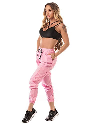 Calça Jogger Let'sgym Cargo Style Rosa - G
