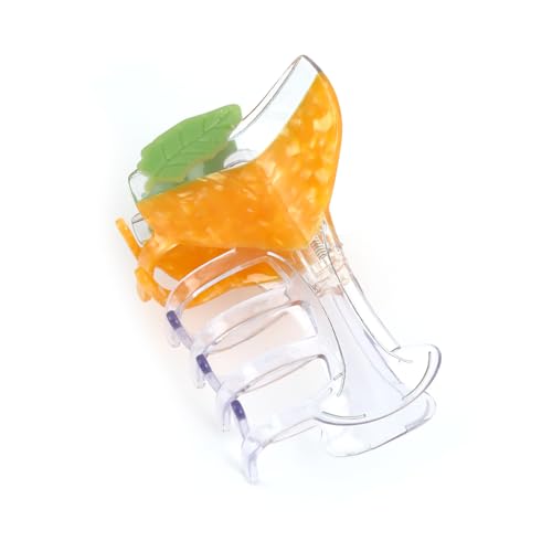 Personalised Acetate Novelty Whiskey Nogaiya Cocktails and Mixed Drinks Hair Hlaw Clip Orange and Green 1 Piece