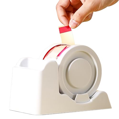 Distributeur de ruban adhésif de bureau réutilisable avec base robuste