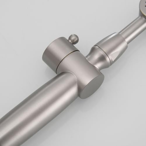 Greenspring Nickel Handheld Bidet Sprayer Attachment For Toilet Brass Cloth Diaper Sprayer Bidets For Attachment Toilet With Adjustable Length Spray Heads thumb #8