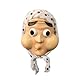 Vmlxgdux Anime Haganezuka Latex Maske Hyottoko Cosplay Kopfmaske Halloween Kostüm Spielen Requisiten Erwachsene