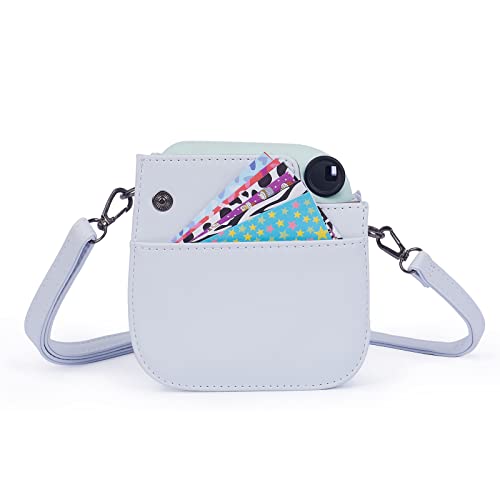 Funda protectora para cámara Instax Mini 12 Clay White miniatura 3
