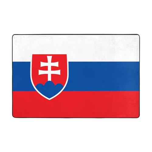 Fußmatte Slowakei Flagge Fussmatte Strapazierfähige Badematte Antirutsch Antirutschmatte Für Küche Flure Terrase 40X60Cm