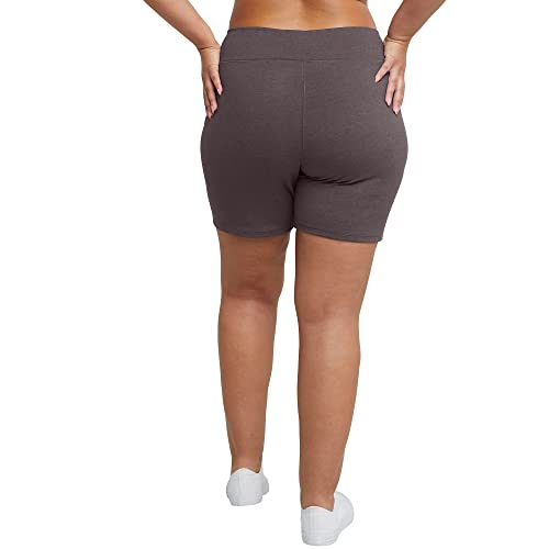 Just My Size Women's Plus-Size Stretch Jersey Bike Shorts2