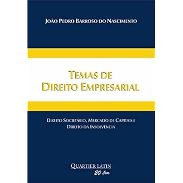 Capa do livro Temas de Direito Empresarial: Direito Societário, Mercado de Capitais e Direito da Insolvência
