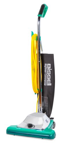 Image of Bissell BigGreen Commercial BG107-16HQS DayClean Quiet-Motor System Upright Vacuum, Comfort Grip Handle with Magnet, 650W, 16 inch Vacuum Width