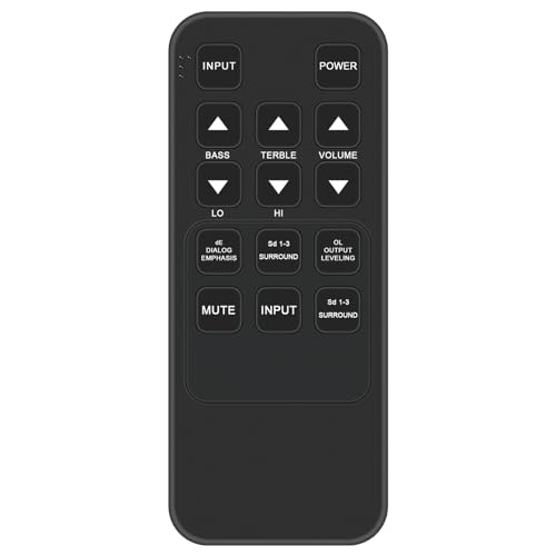 Télécommande audio compatible Zvox Soundbar résout les pannes de Z-Base 420 320