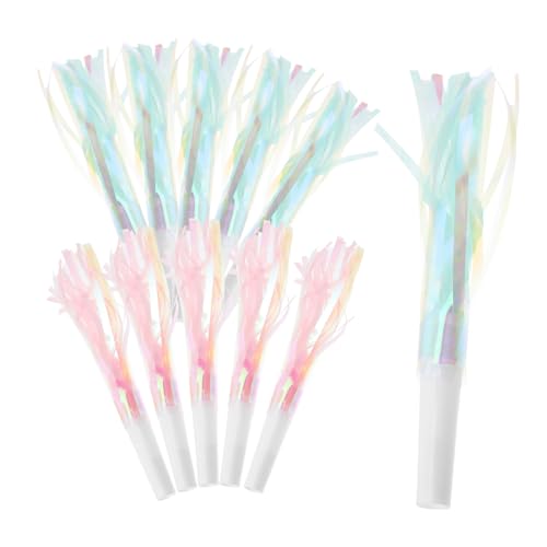 24 Piezas Juguete de dragón que sopla con borlas silbato divertido silbatos de fiesta Decoraciones de fiesta con silbatos de fiesta para favores de fiesta reventón Cabilock