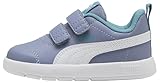 Puma Tenis Unisex para bebé Courtflex V3 V InfSneaker, Gray Sky Puma White Baltic Sea Blue, 20 EU