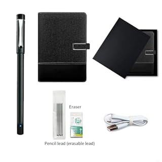 UTTASU Taccuino di scrittura intelligente con penna cloud, dispositivo digitale per prendere appunti, sincronizzazione in tempo reale, conversione testo, carta Daolin, compatibile Bluetooth, 25275 cm