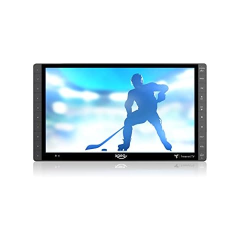 Xoro PTL 1450 V2 35,5 cm (14 Zoll) Tragbarer DVB-T/T2 Fernseher (freenet TV für Private Sender, 12-24V Kfz-Ladegerät, eingebauter Akku, HDMI IN, Antenne) grau Cover