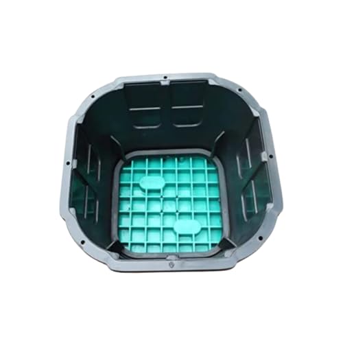 Image of Lightning Earth Pit /Inspection Chambers PVC material (18 cm x 18 cm) for earth rods