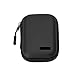 FLYAMAPIRIT Mini Aufbewahrungstasche für Reisen, Organizer für elektronisches Zubehör für USB-Kabel, SD-Karten, Smartphone-Ladegerät mit Reißverschluss usw. (Schwarz)