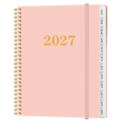 2027 Planner - Weekly & Monthly, 2027 Calendar Planner, 8.5" x 11"