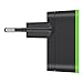 Belkin USB-C Netzladegerät (2.1A/10W, geeignet für Nexus 5X, Nexus 6P, OnePlus 2, Lumia 950, LG G5, inkl. USB-C auf USB-A Kabel, 1,8m) schwarz