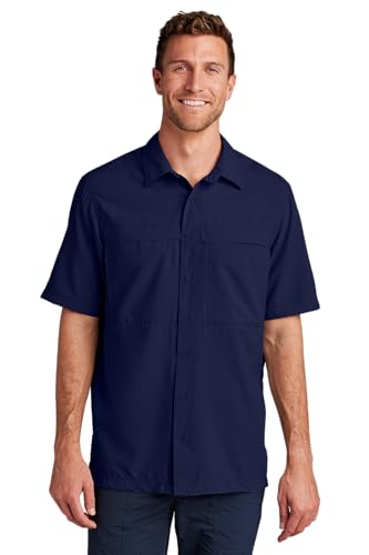 Port Authority Men's Short Sleeve UV Daybreak Button-Down Shirt