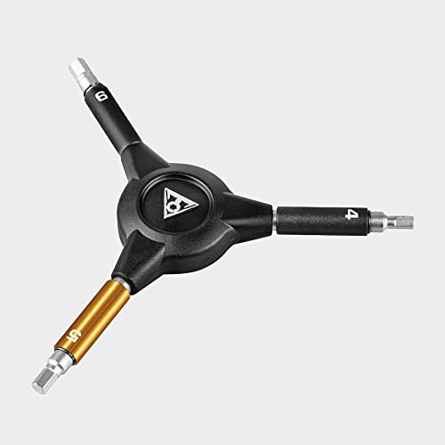 Topeak Hex Speed Wrench, 4/5/6mm, Aluminum, 13.8 x 12 x 1.7 cm, 90g, Unique, Black - Image 2
