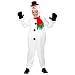 WIDMAN - Disfraz de muñeco de Nieve, diseño navideño para niños