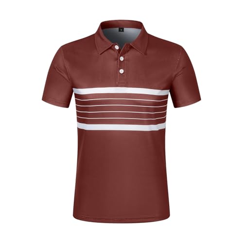 Polo sport homme style urbain chic à manches courtes brodé
