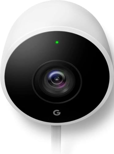Google Nest Cam Outdoor - 1st Generation - Weatherproof Camera...