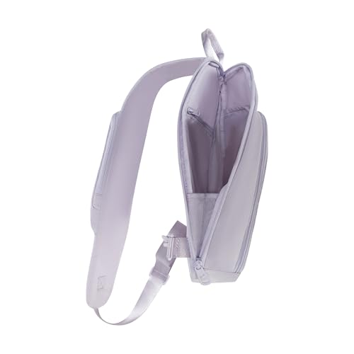 Image of PUMA Women's Myriad Sling, Sporty Hands-Free Bag with Reversible Strap & Dual Compartments, Lilac Frost, One Size