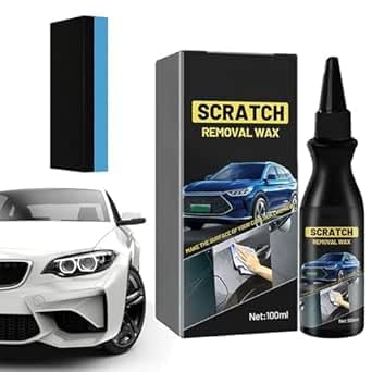 Efface Rayure Voiture,100 ml Car Scratch Remover,Efface Rayure Profonde Voiture,Crystal Coating Réparation,Polish Voiture Anti Rayure Voiture Carrosserie