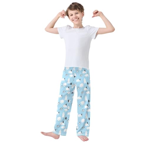 Track Pants Trendy Casual Pants Athletic Pants for 6-14 Years4