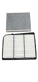 16546-EZ31A 27277-EG025 Air Filter Kit Compatible with 2017-2024 Nissan Titan V8 5.6L Replace