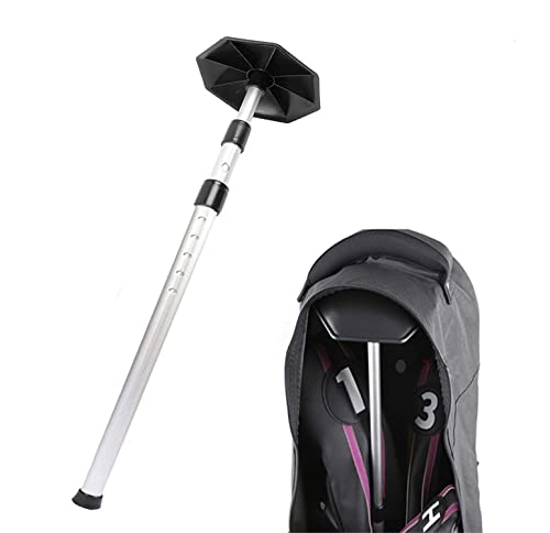 Golf Bag Support Rod, Adjustable Golf Club Bag Accessories with Aluminum Bag Backbone, Anti-Impact Golf Club Umbrella Stiff Golf Club Arm