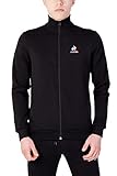 Le Coq Sportif Unisex ESS Fz Sweat Nr. 4 M Black Trainingsjacke, Schwarz, Large