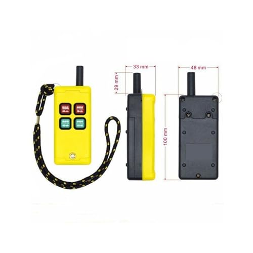 Télécommande de palan électrique IP64 pour sécuriser le levage 380V AC - 3