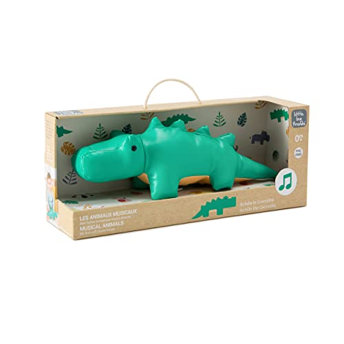 BabyToLove 302375 Animales musicales - Aquilino EL Cocodrilo Lernspielzeug, elektronisches Spielzeug, Unisex, für Kinder, Achille The Crocodile Cover