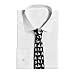 WILL BUDXEG Ballroom Dancing Dance Music Mens Novelty Necktie Ties Funny Neckties Fashion Neck Ties