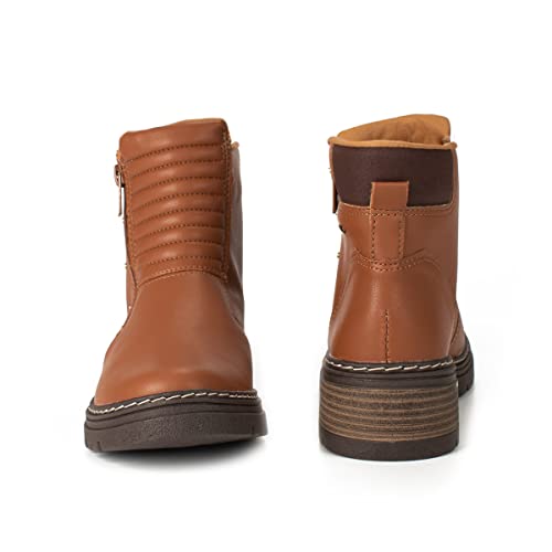 Bota Calce Fácil Feminino Dakota Marrom