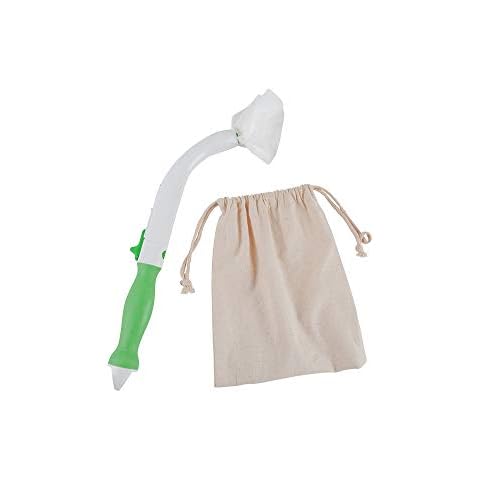 FreedomWand: USA Made Personal Bathroom Self Wiping Toilet Aid with Easy Release, Portable Shower and Shave aid for Disabled Seniors and Handicapped Ideal Daily Living Toilet Tissue Aid - Compact Kit Cover