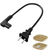1.15ft Power Cord Compatible with Sonos One, One SL and Play 1 Speakers with Wood Skin Decal Wrap...
