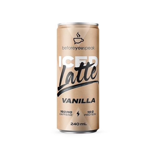 Beforeyouspeak Coffee Iced Latte - Vanilla Can