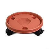 Robuste et durable : fabriqués à partir de résine renforcée, ces déménageurs de pots de fleurs sont extrêmement résistants au vieillissement ou à la décoloration. Ils peuvent facilement contenir des pots de fleurs lourds sans aucun compromis sur leur qualité et leur robustesse.