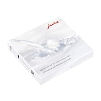 JURA original - Zubehörset für Milchsysteme für One-Touch JURA-Vollautomaten - TÜV-zertifizierte Hygiene - 4 x Milchschlauch, 4 x Verbindungsstück (davon 2 x HP1), 2 x Luftansaugstutzen - 24115