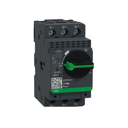 Disyuntor de motor GV2-PM32C 24-32A soluciona cortes de luz por sobrecorriente 2