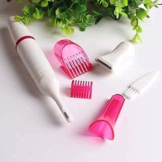 Credoxo 5 in 1 Electric Trimmer Eyebrows Trimmer Touch Beauty Styler Hair Removal Underarms Legs Hair Remover For Ladies Painless Trimmer for Women (Multi color)