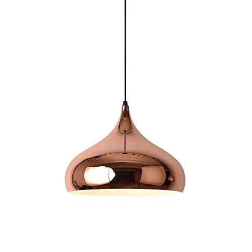 Pendentif léger en acier poli chrome moderne pour plafond de cuisine et salon