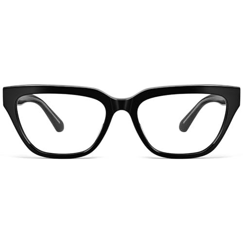 Image of Dollger Blue Light Blocking Glasses For Woman Men Rectangle Cat Eye Computer BlueLight Glasses Clear Lens Non-Prescription