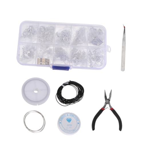 Kit de hacer bisutería HOODANCOS para collares hechos a mano y charms personalizados