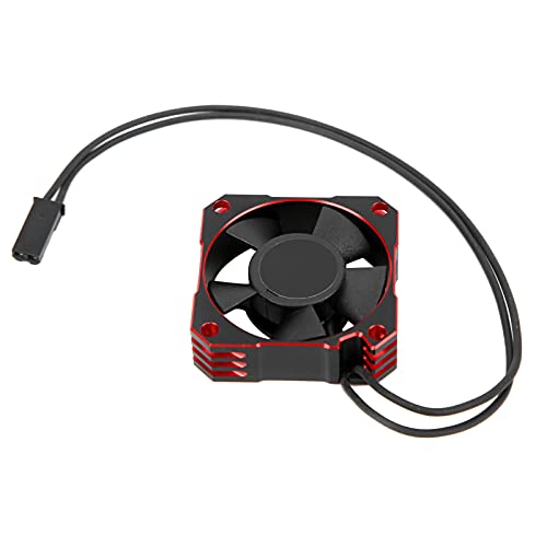 35Mm Motor Cooling Fan 8.5V21000Rpm for 110 112 18 Rc Sensored Outdoor Products Model Toys (Red)